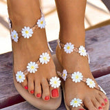 Women's Flowers Casual Flat Sandals