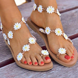 Women's Flowers Casual Flat Sandals
