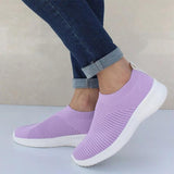 Women's Comfy Breathable Knitted Sneakers