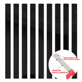 8D mirror stainless steel flat decorative strip background wall frame straight edge ceiling edge mirror metal self-adhesive line