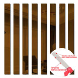 8D mirror stainless steel flat decorative strip background wall frame straight edge ceiling edge mirror metal self-adhesive line