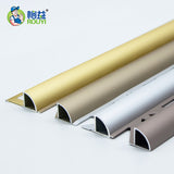 Aluminum alloy baseboard -semicircle（customization）Not for retail sale