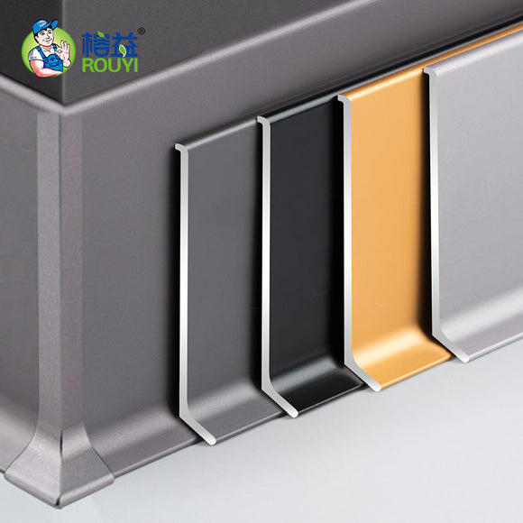 Aluminum trim trim strip-Skirting line (radian)（customization）Not for retail sale