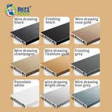 Aluminum trim trim strip-Skirting line（customization）Not for retail sale