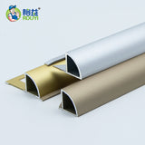 Aluminum alloy baseboard -semicircle（customization）Not for retail sale