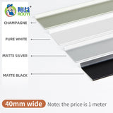 Aluminum trim trim strip-Skirting line (radian)（customization）Not for retail sale