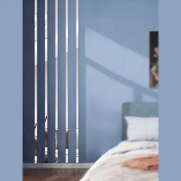 8K mirror stainless steel flat decorative strip background wall frame straight edge ceiling edge mirror metal self-adhesive line