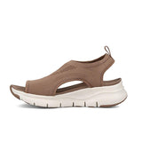 Women Solid Color Mesh Platform Sandals