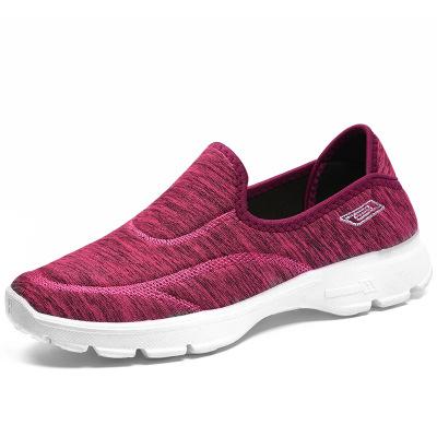 【2 pieces Free Shipping】Casual Breathable Cotton Elastic Soft Flat Sneakers