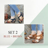 Comfy Arch Support Retro Round Toe Sandals&BUY 2 FREE SHIPPING