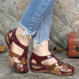Comfy Arch Support Retro Round Toe Sandals&BUY 2 FREE SHIPPING