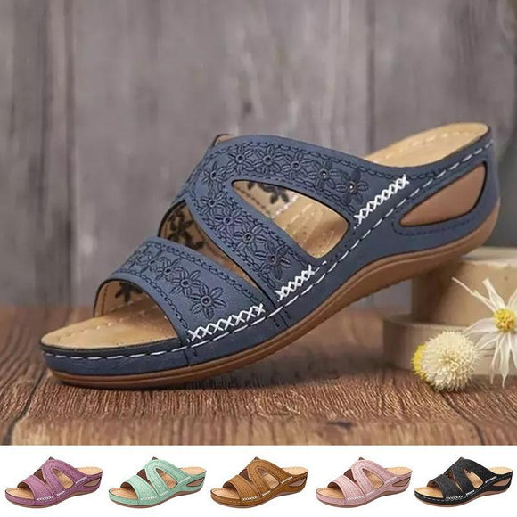 Summer Women Wedge Open Toe Sandals