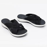Women's Stylish Cross Orthotic Slide Sandals