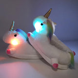 Light Up LED Unicorn Slippers