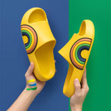 Thick-bottomed Bathroom EVA Slippers