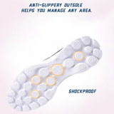 【2 pieces Free Shipping】Casual Breathable Cotton Elastic Soft Flat Sneakers