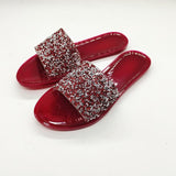 New Diamond Flat-bottomed Women's Sandals&Slippers