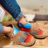 Women's Comfy Suede Flat Heel Tassel Boots