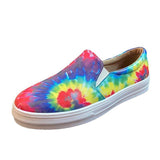 Women's Stylish Printed Slid-on Flats Sneakers