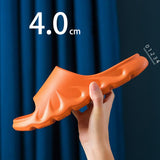 Thick bottom Beach Bath Soft Flame shape Slippers
