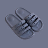 Indoor Couple Soft-soled Silent Bathroom Slippers