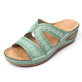 Summer Women Wedge Open Toe Sandals