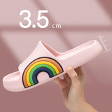 Thick-bottomed Bathroom EVA Slippers