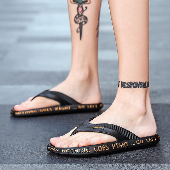 Men's trendy Outdoor Beach Fashion Flip-flops