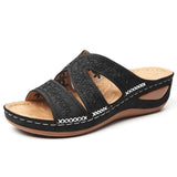 Summer Women Wedge Open Toe Sandals