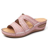 Summer Women Wedge Open Toe Sandals
