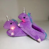 Light Up LED Unicorn Slippers