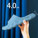 Thick bottom Beach Bath Soft Flame shape Slippers