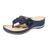 Summer Women Retro Flowers Sandals