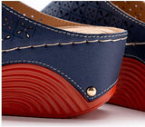 Summer New Style Fish Mouth Platform Ladies Wedge Sandals