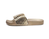 Women Flashing Diamond Flat Sandals