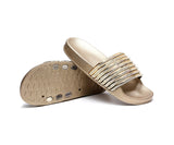 Women Flashing Diamond Flat Sandals