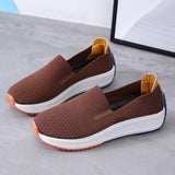 Women's Woven Mesh Lazy Shoes Soft & Wear-resistant