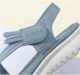 Women's Simple And Light Sporty Wedge Heel Elastic Sandals