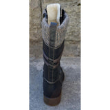 Women's Leather Warm Lace-up Comfortable Boots