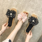 New Women's Fashion Bow Sandals