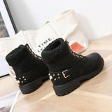 Women's Warm Cotton Snow High-top Boots
