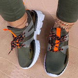 Women's Round Toe Breathable Mesh Casual Sneakers