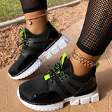 Women's Round Toe Breathable Mesh Casual Sneakers