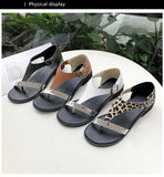 Summer Flat Bottom Roman Women's Shoes Flip-flop Sandals