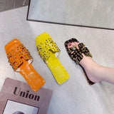 Women's Soft Sandals With Flat Fish Mouth Rivets