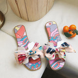 2021 Summer Women Bow Fashion Sandals