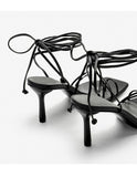 Fashion All-match Women's Retro Strappy High Heel Sandals