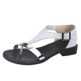 Summer Flat Bottom Roman Women's Shoes Flip-flop Sandals