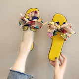 2021 Summer Women Bow Fashion Sandals