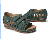Casual Lightweight Hollow Wedge With Fish Mouth Women's Sandals